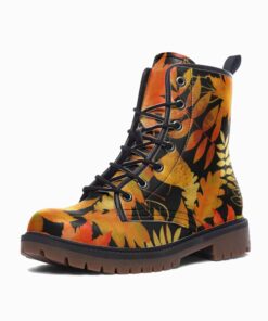 Autumn Leaves Vegan Boots Ra27