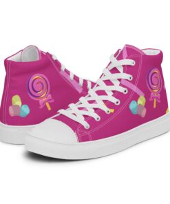 Candy Shop Women’s High Top Sneakers Ra20