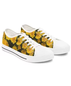 Flower Power Women's Low Top Sneakers Ra54