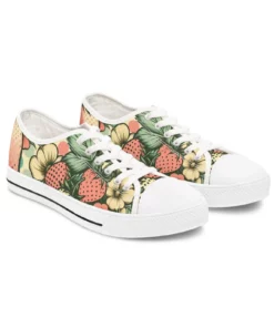 Retro Strawberry Low Top Sneakers Ra51
