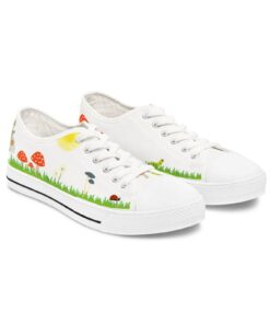Whimsical Nature Low Top Sneakers Ra41